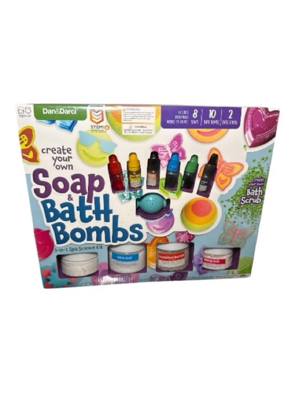 NEW! Dan & Darci Soap & Bath Bomb Making Kit